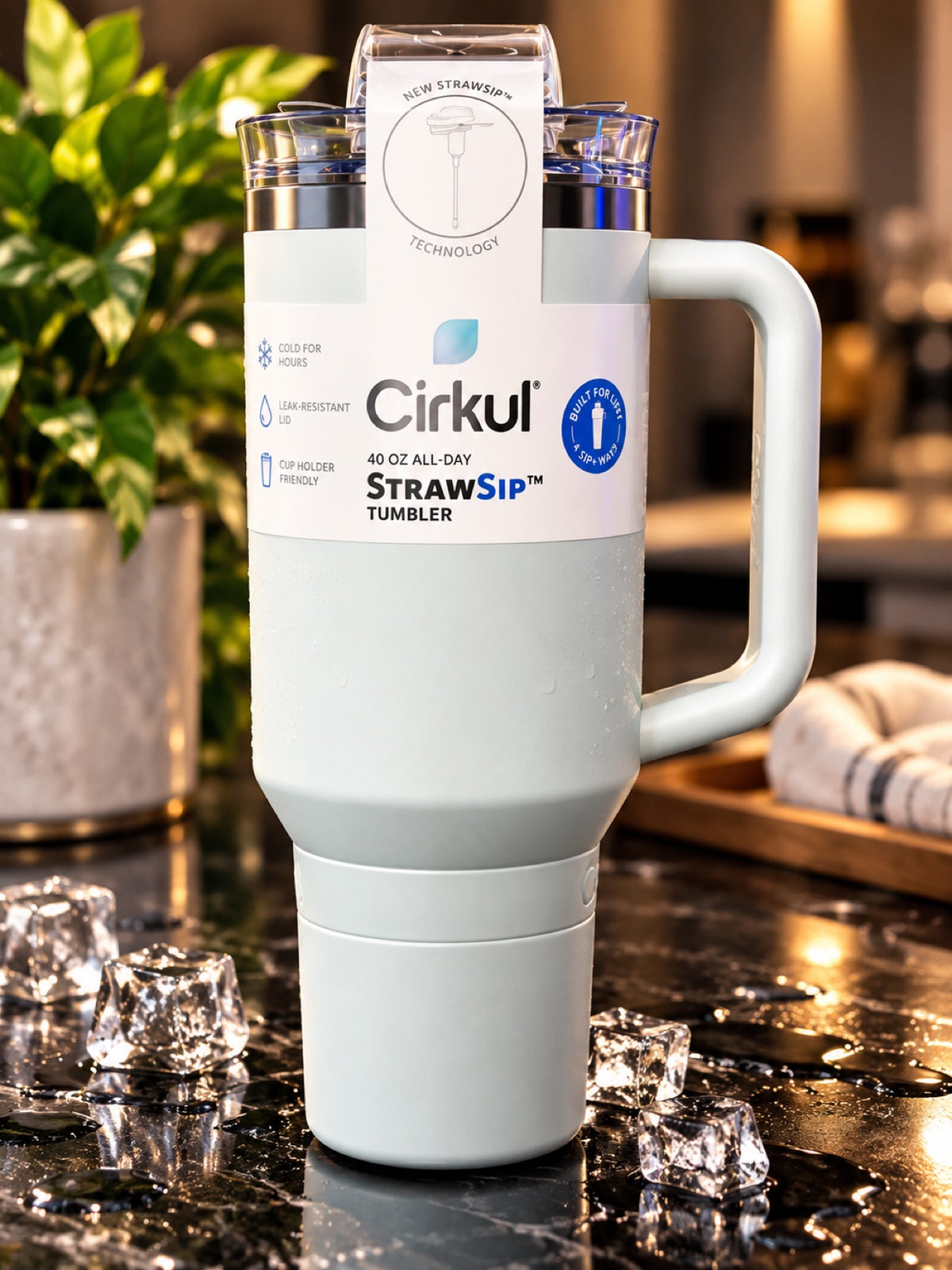 Cirkul StrawSip 40oz All-Day Tumbler