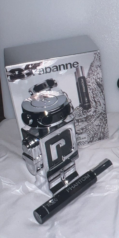 Rabanne robot full bottle with 10 ml spray